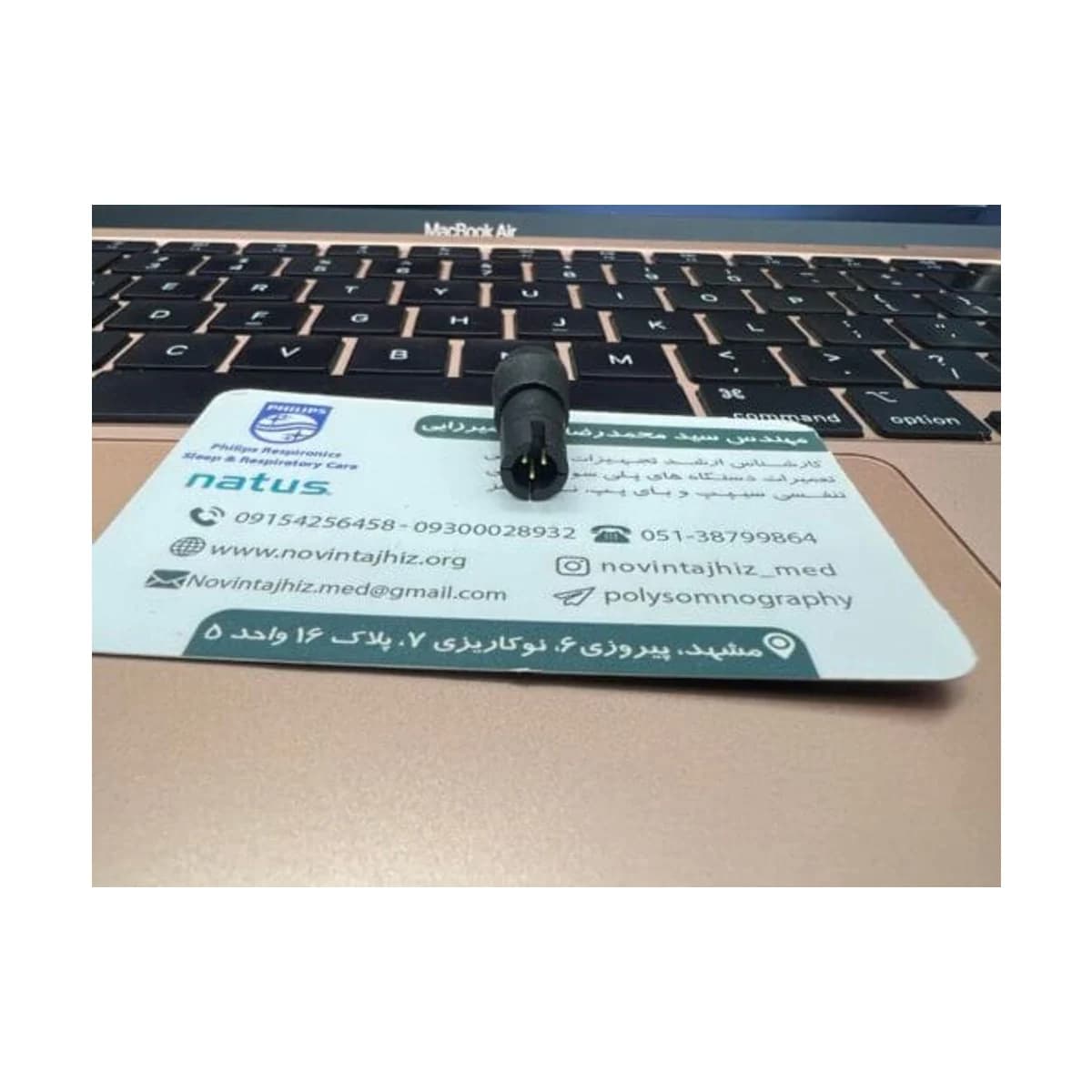 کانکتور پالس اکسیمتر دستگاه پلی گرافی apnea link اورجینال